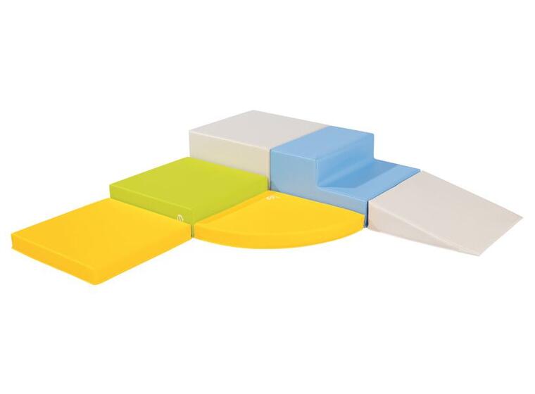 Mini Skumklosser | Turn byggesett 144x144 cm | 6 elementer i skum 