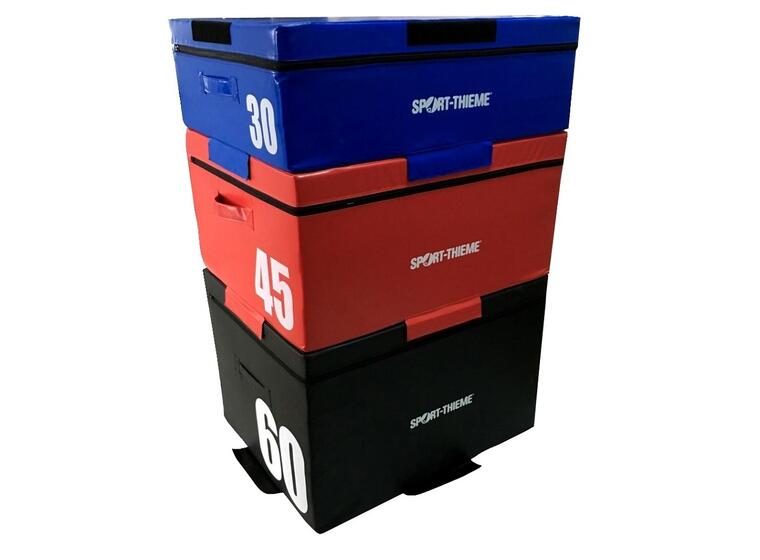 Plyo Box Soft | Sett med 3 bokser 3 bokser som kan festes sammen 
