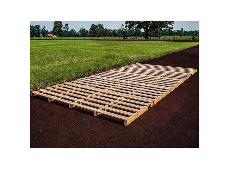 Rist av tre til høydehoppmatte 400x250 cm | For skole og idrettsanlegg 