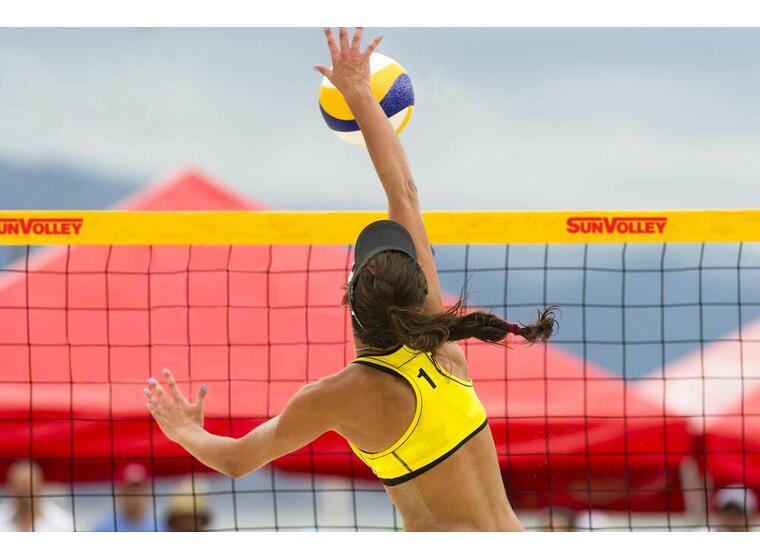 Sandvolleyball-sett SunVolley Plus- Nett 8,5 m | Stolper | Bag 