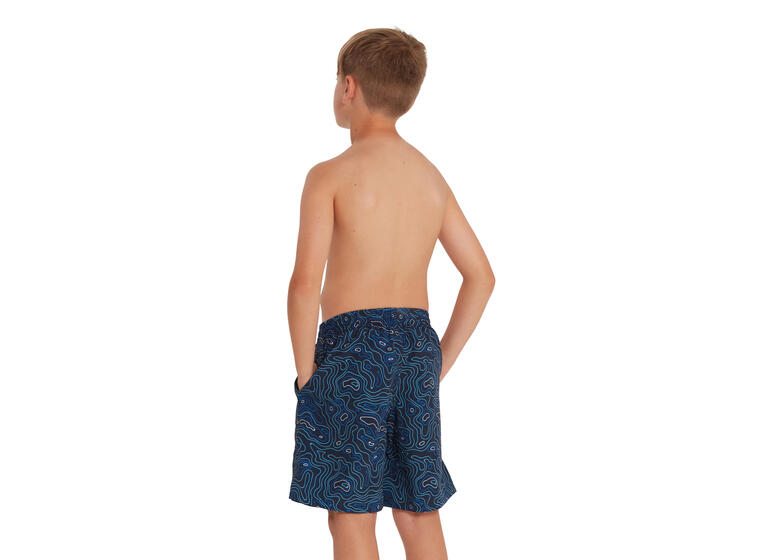 Seacrest Printed 15 Badeshorts jr 128cm Zoggs | Blå/Flerfarget | Ecodura 