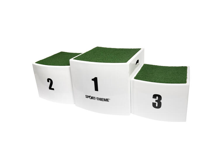 Seierspall 1 til 3 plass Plassbesparende podium 