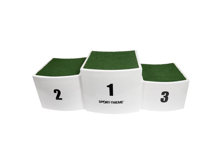 Seierspall 1 til 3 plass Plassbesparende podium 