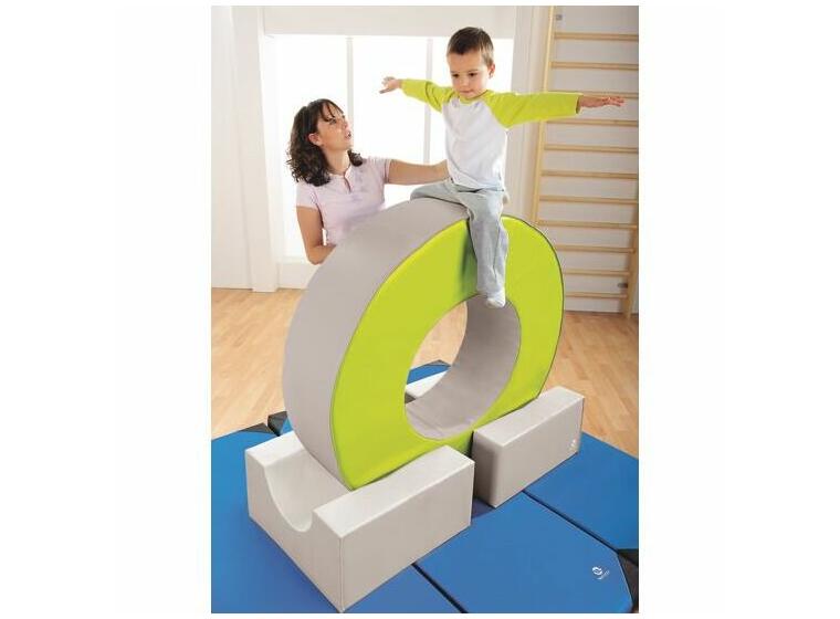 Skummodul | Sirkel i skum Diameter 120 cm | grønn/ivory 