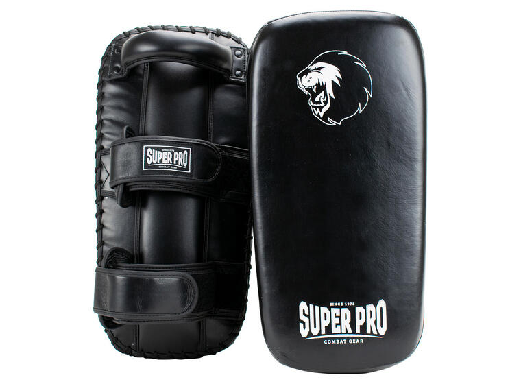 Slagpute Super Pro til kampsport Thai Pad | Svart/ hvit 