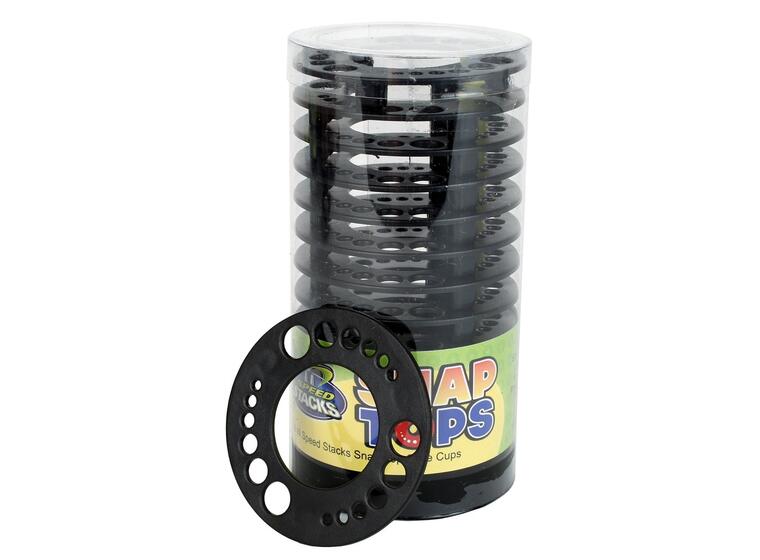 Speed Stacks Snap Tops 12 stk | Atomic Black 