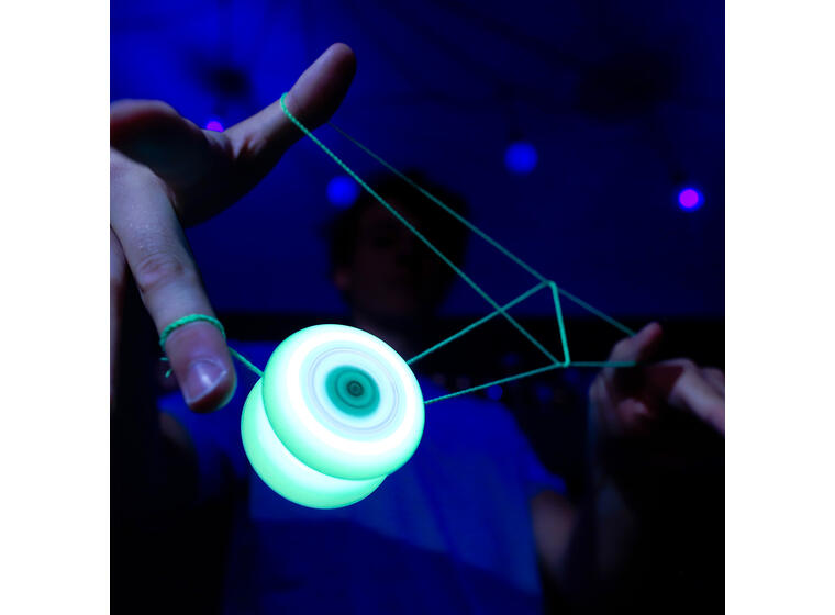 Spinstar LED Yoyo | Gul Nybegynner | Responsiv jojo 
