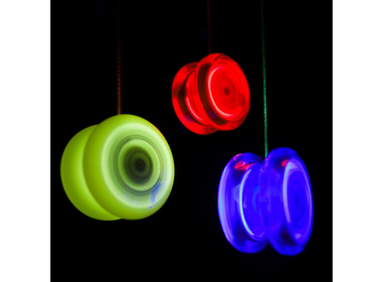 Spinstar LED Yoyo | Gul Nybegynner | Responsiv jojo 