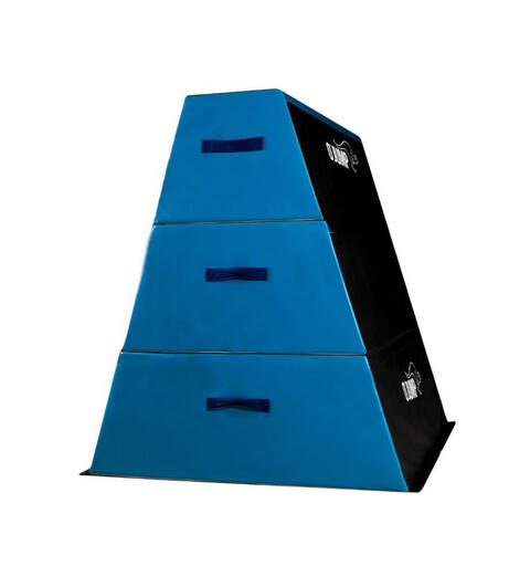 Sprangkasse O&#39;Jump av skum 3-delt 150x40x150 cm