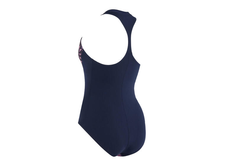 Sunset Bloom Zip One Piece Badedrakt 46 Zoggs | Blå/ Flerfarget | Ecolast 