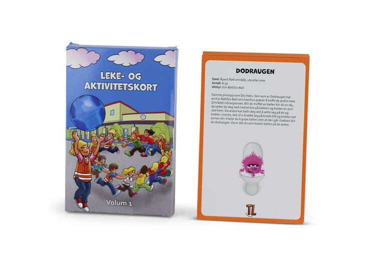 TL Leke- og Aktivitetskort Vol. 1 53 kort | Beskrivelser og illustrasjoner 