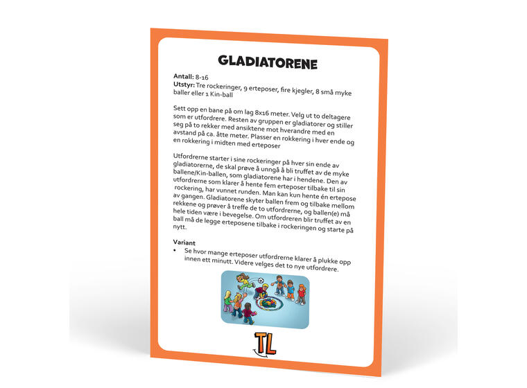 TL Leke- og Aktivitetskort Vol. 1 53 kort | Beskrivelser og illustrasjoner 