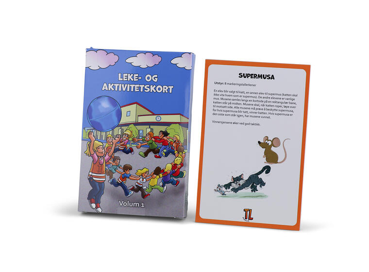 TL Leke- og Aktivitetskort Vol. 1 53 kort | Beskrivelser og illustrasjoner 