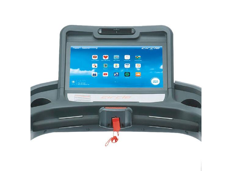 Tredemølle Circle M8+ Touch Screen for treningssenter og studiobruk 