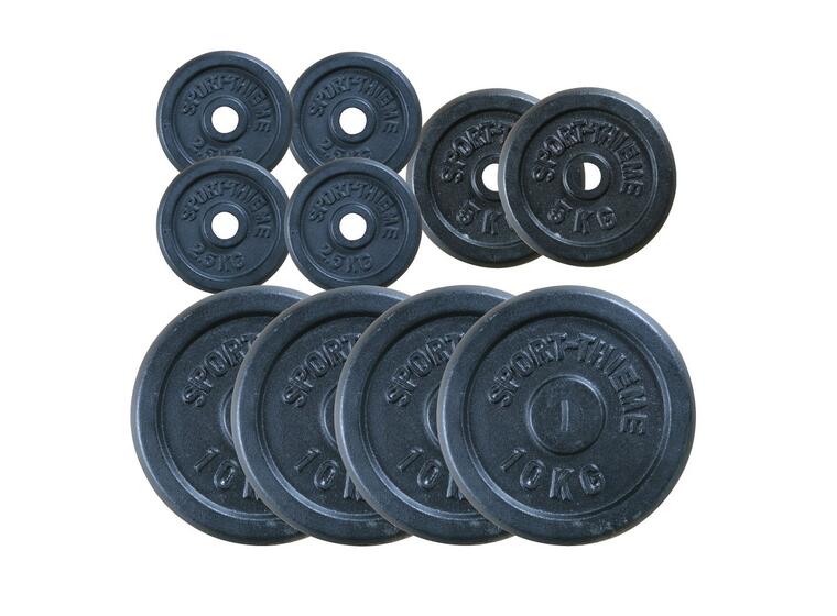 Vektpakke Støpejern 50 kg | 30mm 4x2,5kg | 4x5kg | 2x10 kg 