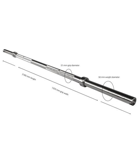 Vektstang Olympisk Fat Bar Max 300 kg | 218 cm | 8 kg