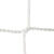 Stoppnett 3 mm | masker 120 mm | Hvit Ballfangernett etter spesielle mål 