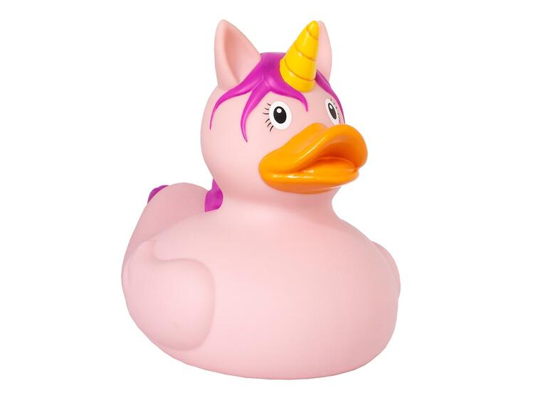 Badeand Stor | 23 cm | rosa Ekstra stor badeand - Enhjørning 