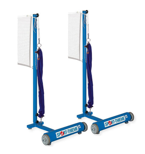 Badmintonstolper - ett spillefelt 2 stk | transportable | Trinsestrammer