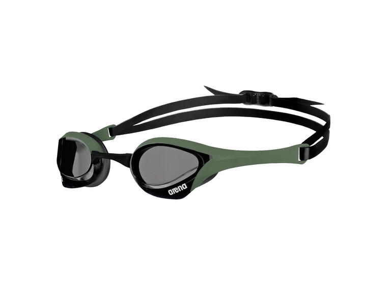 Cobra Ultra Swipe Svømmebrille Arena | Sot linse/grønn | Racing brille 