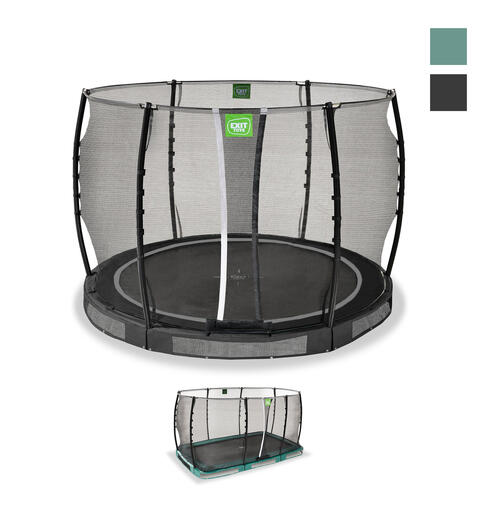 EXIT Allure Classic bakketrampoline Inkl. sikkerhetsnett