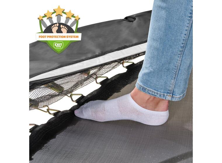 EXIT Allure Premium trampoline 366 cm | Svart 