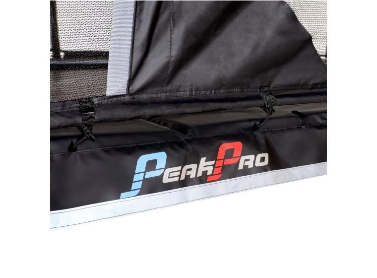 EXIT PeakPro rektangulær trampoline 305 x 518 cm | Med sikkerhetsnett 