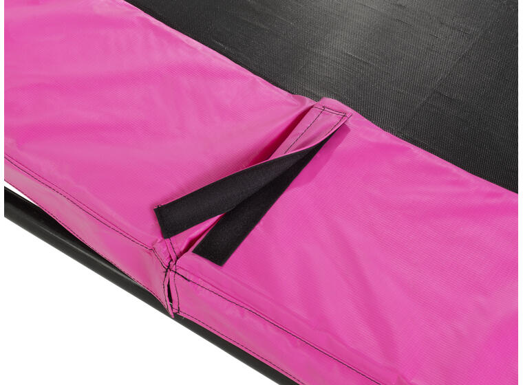 EXIT Silhouette bakketrampoline 366 cm | Rosa | Inkl. sikkerhetsnett 