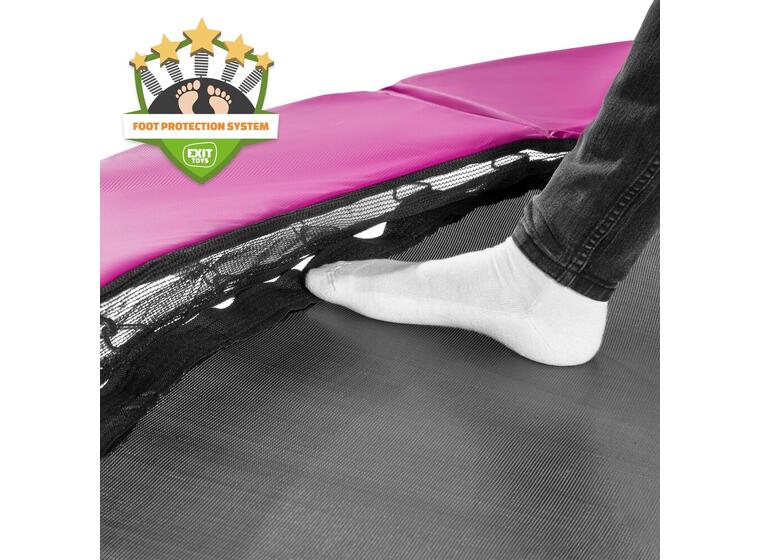 EXIT Silhouette trampoline 153 x 214 cm | Rosa 