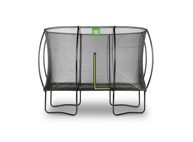 EXIT Silhouette trampoline 214 x 305 cm | Svart | Sikkerhetsnett 