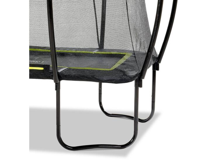 EXIT Silhouette trampoline 214 x 305 cm | Svart | Sikkerhetsnett 