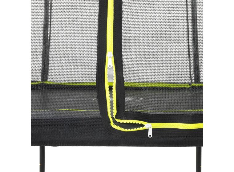 EXIT Silhouette trampoline 214 x 305 cm | Svart | Sikkerhetsnett 