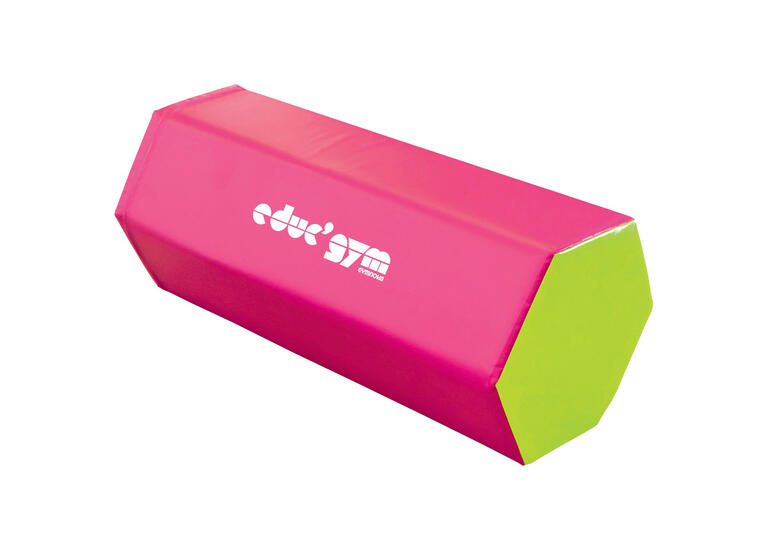 Educ'Gym Skummodul Hexagon 100x48x42 cm | Rosa og lime 