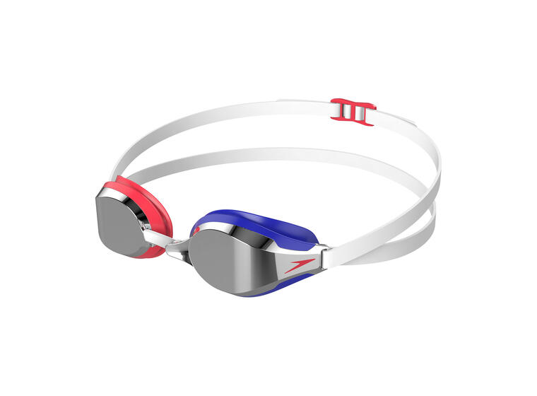 Fastskin Speedsocket 2 Svømmebrille Speedo | Speillinse | Rød/Blå 