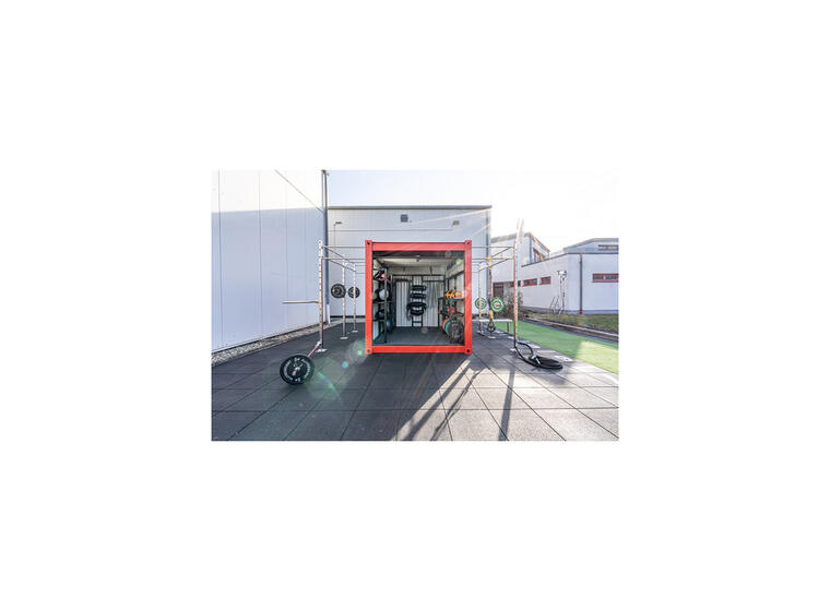 Fitness Container 20ft Utendørs trening 