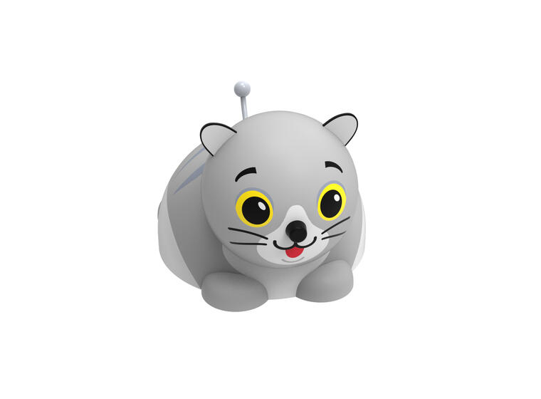 Gummifigur | Liten katt Til skoler, lekeplasser og parker 