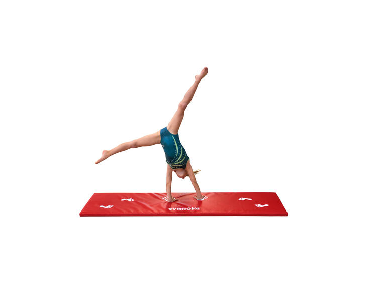 Gymnova Slåhjulmatte 200 x 50 x 4 cm | Turnmatte 