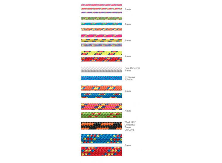 Hjelpetau Beal 2 mm x 10m | Assortert Klatring | Statisk tau 