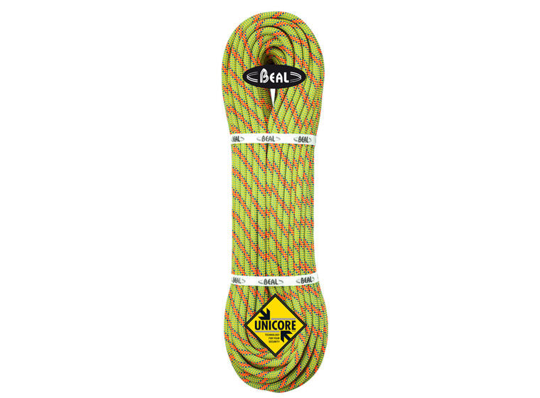 Klatretau Beal BOOSTER lll 9,7mmx60m Dynamisk DRY enkelttau | Gul 