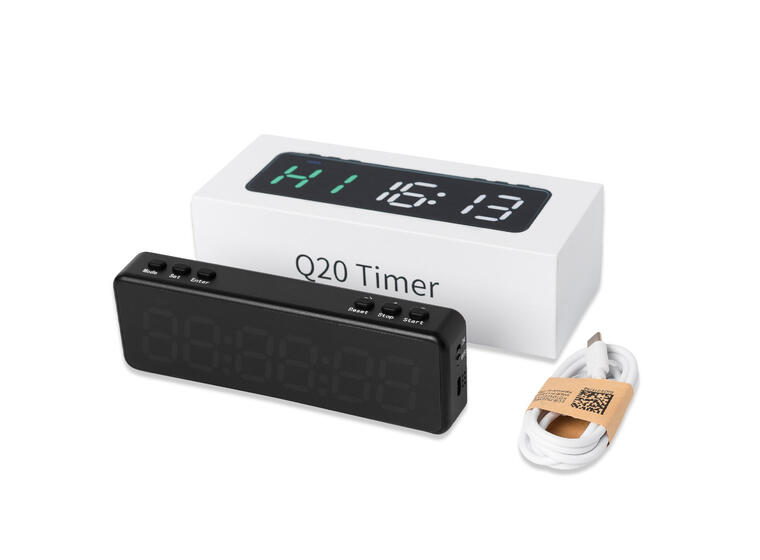 Klokke og Timer ata Q20 MINI med APP Kan festes i rigg | Med oppbevaringspose 