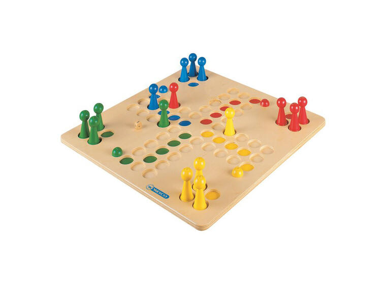 Ludo brettspill i tre 50 x 50 cm 