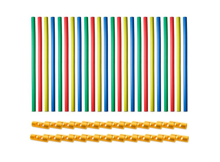 Pool Noodles - Comfy Float sett 24 stk Sett med flytepølser og koblinger 