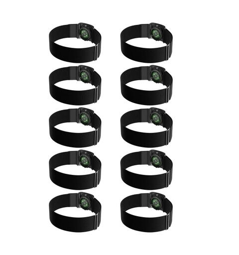 Pulsarmb&#229;nd Polar Verity Sense | 10 stk. Pulssensor | One Size | Svart