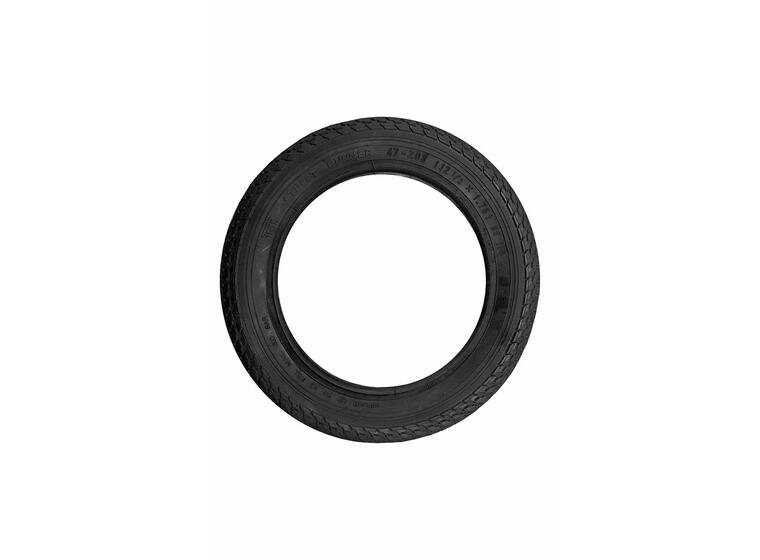 QU-AX Dekk | 203mm | 12” Svart | Tilbehør til enhjulssykkel 