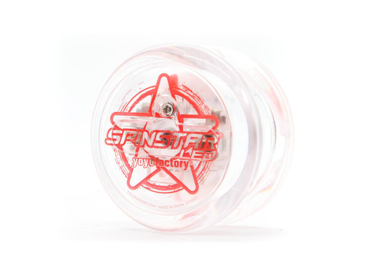 Spinstar LED Yoyo | Rød Nybegynner | Responsiv jojo 