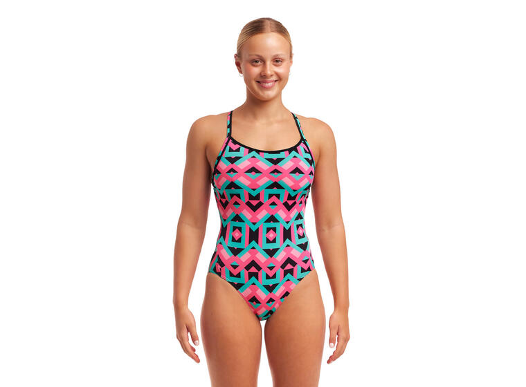 Square Stare Badedrakt 36 Funkita | Diamond Back One Piece 
