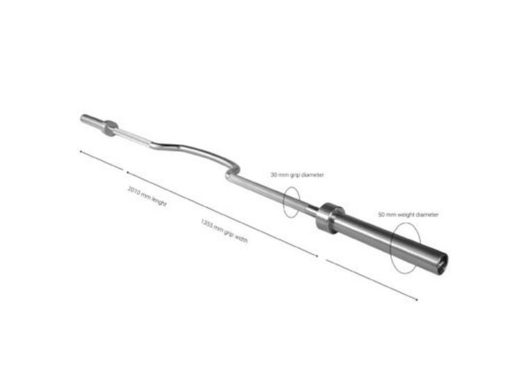 Vektstang Olympisk Buet Max 680 kg | 201 cm | 20 kg 