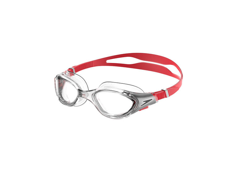 Biofuse 2.0 Svømmebrille Speedo | Klar linse | Rød 