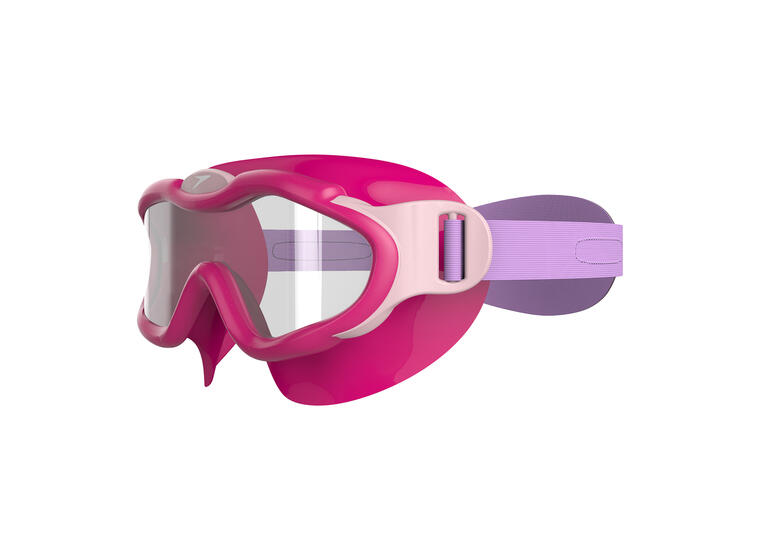 Biofuse Mask Svømmebrille barn Speedo 2-6 år | Klar linse | Rosa 
