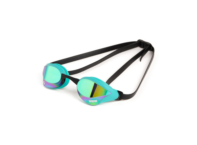 Cobra Core Swipe Mirror Svømmebrille Arena | Speillinse/grønn | Racing brille 